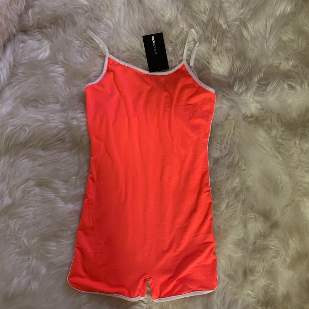 Hot Pink Romper